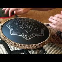 Guda Coin Drum, double sided, played with hands